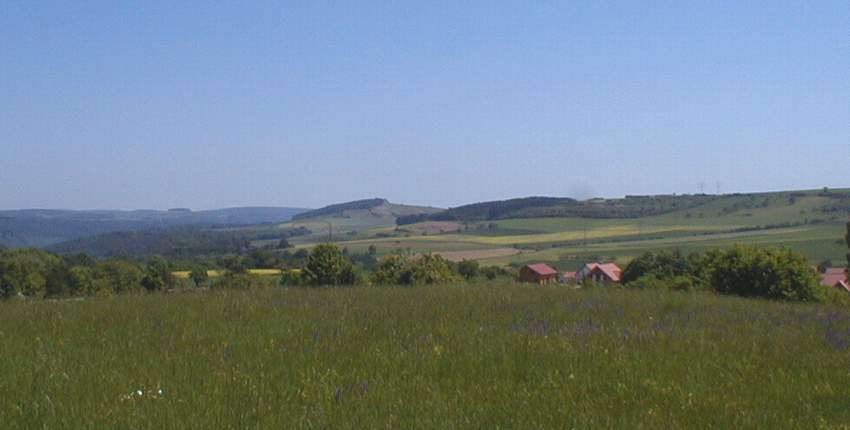 Blick auf den Stahlberg (siehe auch Zeugenberge)